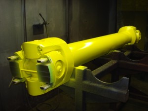 yellow, custom, industrial, shaft